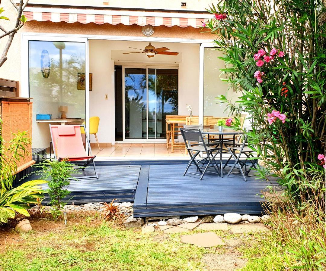 Le Jardin Des Tuit Tuit * Vue Mer * Cozy Saint-Leu Exteriör bild