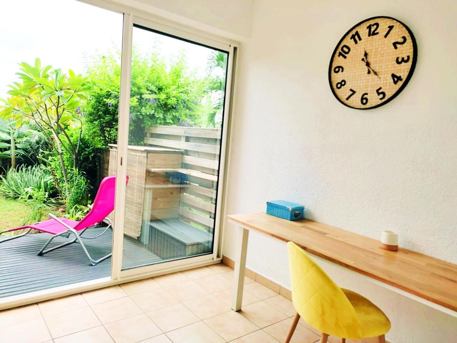 Le Jardin Des Tuit Tuit * Vue Mer * Cozy Saint-Leu Exteriör bild